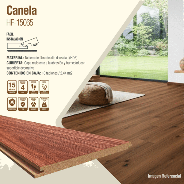 Detalles - HF-15065 - Canela Flotex